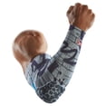thumbnail image 4 of McDavid Basketball Reversible Shooter Arm Sleeve with HEX Padding. Elbow Compression Sleeve with Pads (1 Sleeve) Graffiti/Black - Small, 4 of 4