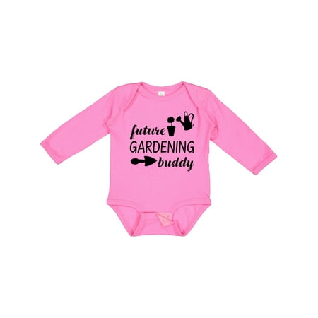 

Inktastic Future Gardening Buddy Gift Baby Boy or Baby Girl Long Sleeve Bodysuit