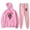 Pink, variant on Jake Webber Hoodie Jogger Pant 2 Piece Set Noname Death Bard Sweatshirt&Sweatpant