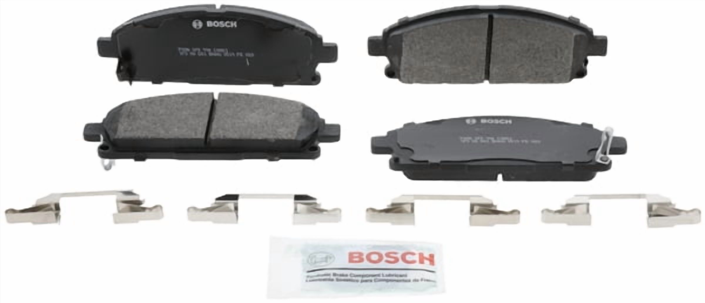 Bosch BP691 QuietCast Premium Disc Brake Pad Set Fits select: 2003-2006 ACURA MDX, 1996-2001 NISSAN PATHFINDER