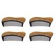 thumbnail image 1 of 4X Peine de Pelo de Sándalo Verde Natural - No Estático Peine de Cuerno de Negro de Diente Fino de Madera (Sándalo Verde), 1 of 5