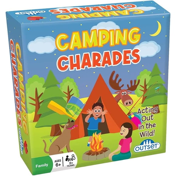 Camping Charades - A Family Fun Game for Acting Out in The Wild