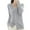 Grey, variant on Fiaer Long Sleeve Knit Cardigan Sweaters for Women Lightweight Comfort Versatile Button Down V-Neck Solid Tops Yellow XL