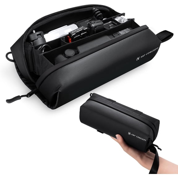 K&F CONCEPT Carrying Case, Creator Combo Accessories, Portable Travel Storage Holder Carry Bag Large Capacity Protective Handbag All in One Gadget Storage Bag