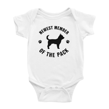

Newest Member of The Pack Portuguese Podengo Pequeno Dog Cute Baby Jumpsuits