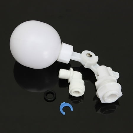 Adjustable Plastic Mini Float Valve for Aquarium Mini Water Supply Equipments RO DI Reverse Osmosis System Mini Adjustable Float Valve