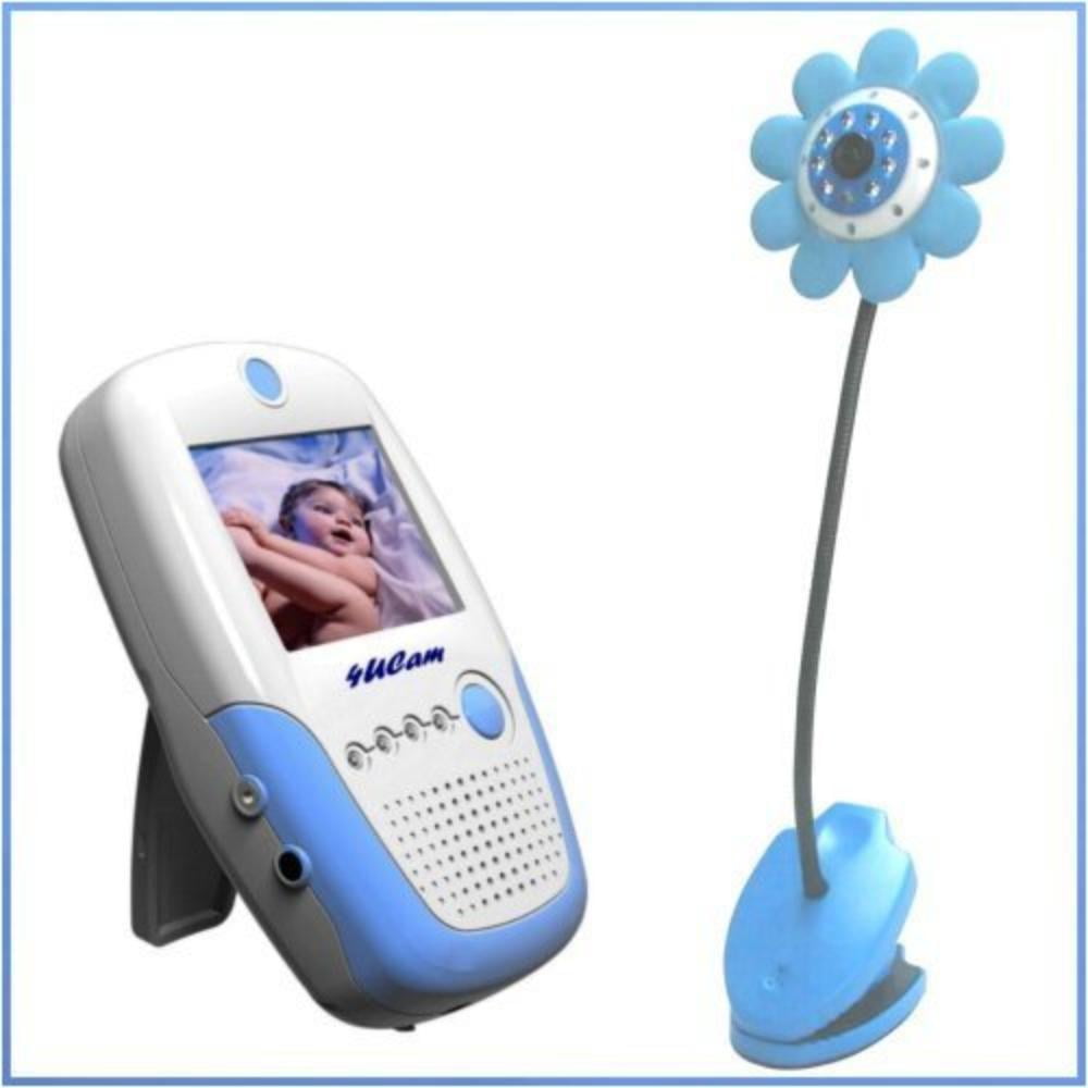 Daisy Handheld 2.5" Color Video Baby Monitor and 2.4GHz Wireless Camera - Blue - (Day & Night) (Video & Audio) Infant Nursery Monitor, Large 2.5 color LCD-TFT.., By Brand 4UCam