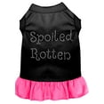 thumbnail image 2 of Pet Dog  Cat Dress Rhinestone, "Spoiled Rotten", 2 of 2
