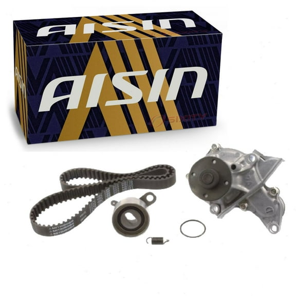 AISIN Timing Belt Kit with Water Pump compatible with Toyota Corolla 1.8L L4 1993-1997
