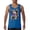 Royal Blue, variant on Racoons Howling at the Moon Tank Top Funny Galaxy Wildlife Universe Humor Weird Animal in Space Men's Top