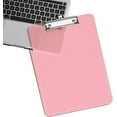 thumbnail image 5 of Minzimin 8.5 x 11 Clipboards Set of 1/2, Low Profile Metal Clip, Translucent Board, 12.5 x 9 in Letter Size, Office Supply, Back to School, 5 of 7