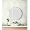 thumbnail image 3 of Seabrook Designs Sea Salt Palm Silhouette Prepasted Wallpaper, 3 of 7