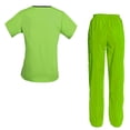 thumbnail image 2 of Women's Scrubs Set Mock Wrap Top & Cargo Pants, 2 of 3