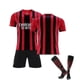 thumbnail image 1 of Camiseta del Ac Milan 2021-2022 Conjunto de camiseta de fútbol para niños y adultos -- BmatwkZeng Bmatwk Jersey, 1 of 3