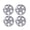 Lacquer(5105), variant on 16" Set Of 4 Hubcaps Wheel Rims Cover for 2006-2011 Honda Civic Compatible With Steel Wheels Bolt On Installation(16-Inch,BLACK LACQUER)