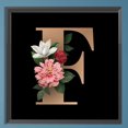 thumbnail image 1 of Cuadros Decorativos 5D bricolaje taladro cuadrado completo diamante pintura letra F Kit decoración del hogar arte artesanía Wdftyju embutido en tela, 1 of 1