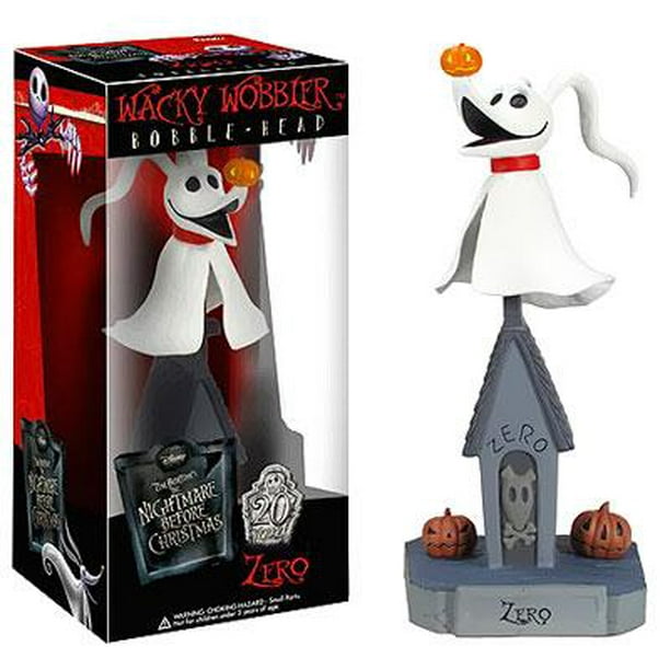 Funko The Nightmare Before Christmas Wacky Wobbler Zero Bobble Head - Walmart.com - Walmart.com