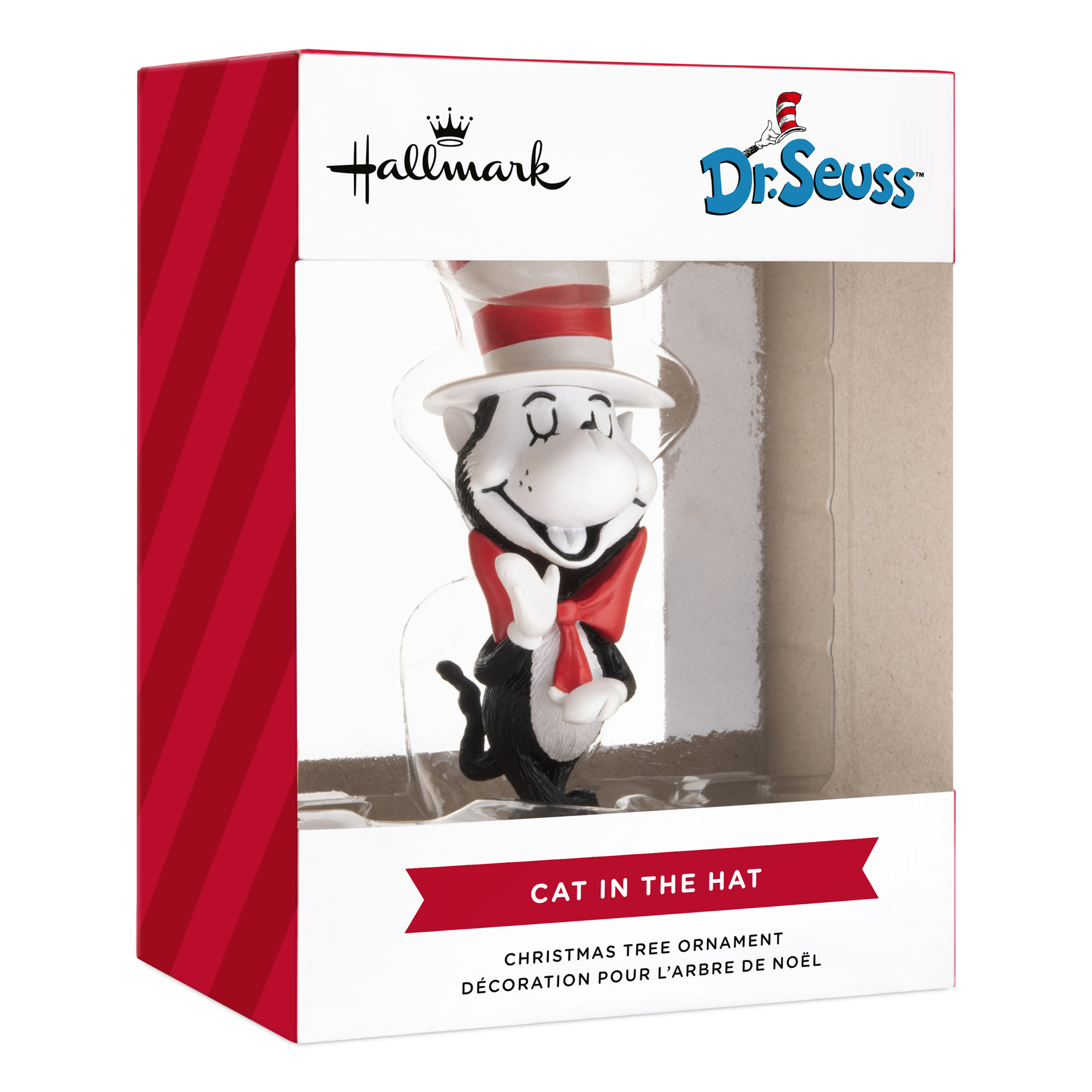 Hallmark Christmas Ornament (Dr. Seuss's The Cat in the Hat), 1 Count