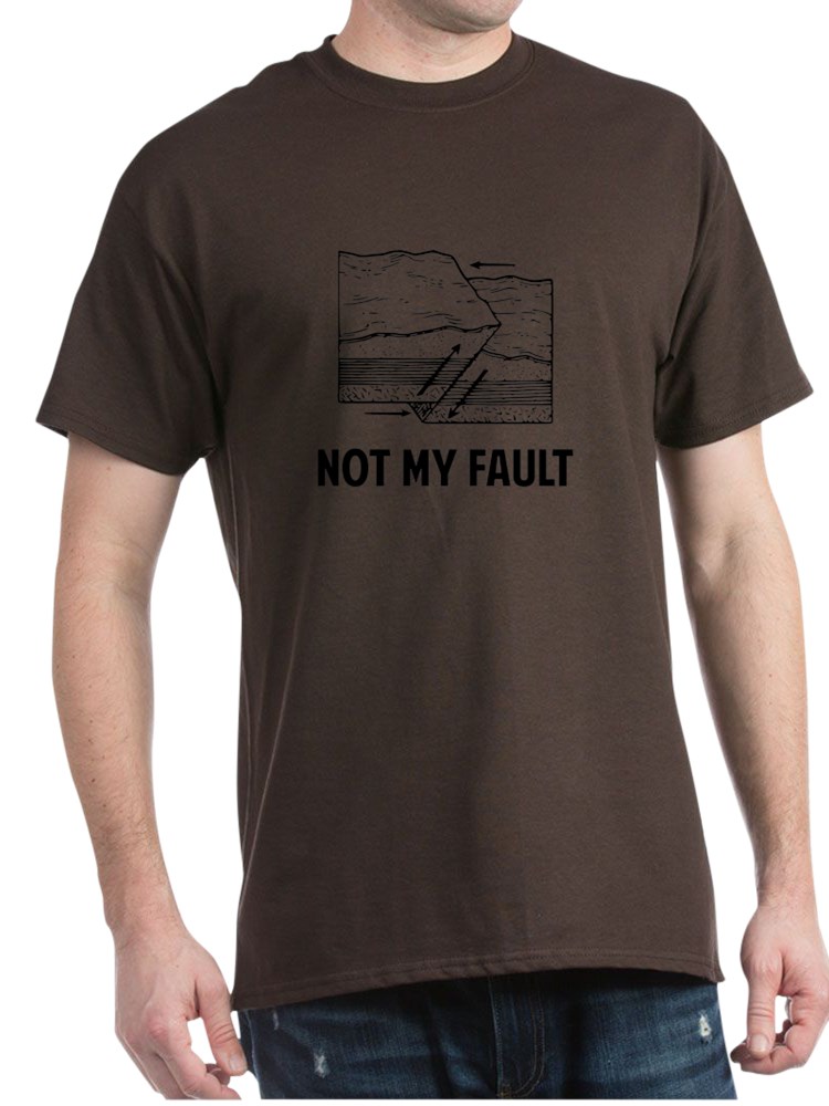 it's not my fault t shirt