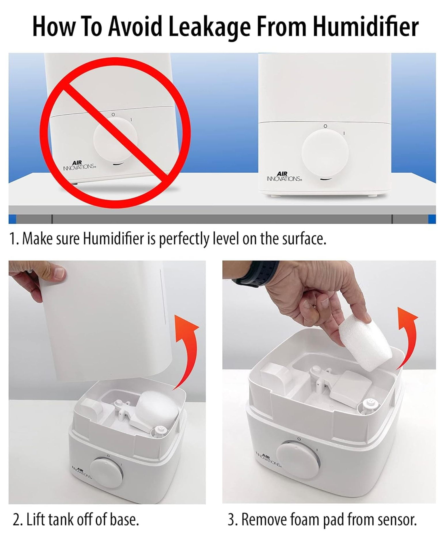 Humidifiers for Bedroom Convenient Oversized 4.5L Runs for 70 Hours for Large Room up to 400 Sq Ft Top Fill Cool Mist Humidifier Ideal for Baby Room and Plants MH-419, White, 1.2