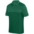 thumbnail image 2 of Shadow Tonal Heather Polo 2Xl Dark Green, 2 of 2