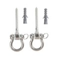 thumbnail image 1 of Swing Hangers Swing Set Hooks M8 Heavy Duty 180 Stainless Steel Hammock Hooks 1800LB Capacity for, 1 of 5
