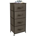 thumbnail image 2 of Sorbus 4-Drawer Chest Dresser, Brown, Lightweight, Vertical Design, 2 of 6