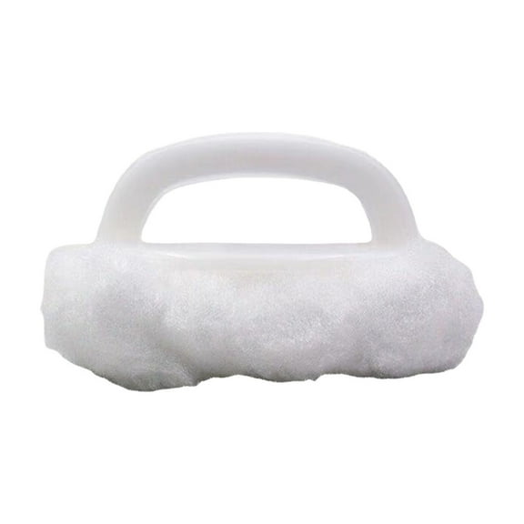 Handled Scrubber Non-Scratch Bathroom Scrubbing Pads, Bathtub Scrubber with Handle, Reusable Cleaning Sponge for Shower Tile, Bathtube, Sink, Spas Tubs & Swimming Pool Step