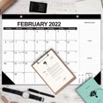 thumbnail image 2 of yeacher Wall Calendar 2022-2023 Monthly Calendar Planner from January 2022 to June 2023 17 x 12 Inches Twin-Wire Bound with Julian Dates for Planning Organizing Your Home Office, 2 of 8