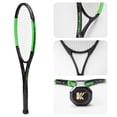 thumbnail image 2 of Kevenz High Quality Tennis Racquet with Carring Bag, Aluminum Carbon Fiber Black Green, 2 of 5