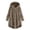 Khaki, variant on Bed Jackets for Women Plus Size Fuzzy Fleece Coat Cozy Button Jacket 2025 Trendy , Asymmetrical Fuzzy Jacket, Solid Plush Coat, Streetwear Layer Navy Xxl