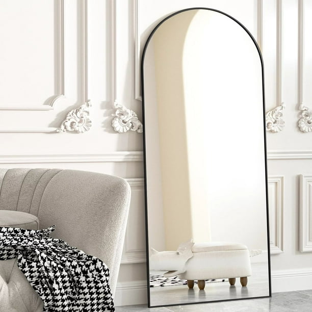 BEAUTYPEAK Arch Full Length Mirror 76"x34" Floor Mirrors for Standing