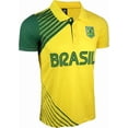 thumbnail image 3 of Just 4 Kicks Soccer Jersey Brazil Polyester Yellow YS-XXL, 3 of 5