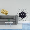 thumbnail image 2 of Elegante Soporte Para Pañuelos Y Reloj De Pared Acrílico Decorativo Con Forma De Flor Para El Hogar, El Baño, El Dormitorio, El Restaurante Y La Cafetería, Organización Y Decoración., 2 of 7