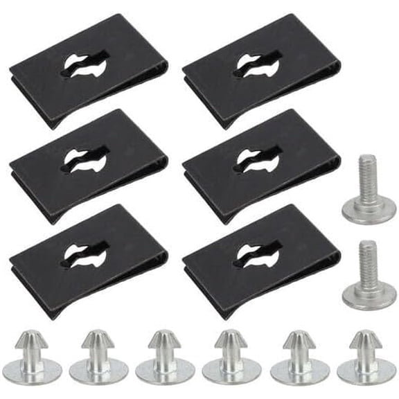 Lower Engine Shield Cover Bolt Kit Replacement for Honda Accord CRV Civic 90674-TY2-A01