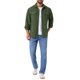 thumbnail image 2 of INSPIRAR CHIC Camisas de Trabajo Casual para Hombre de Manga Larga con Botones y Bolsillos para Pesca y Senderismo en Verde Oliva, 2 of 6