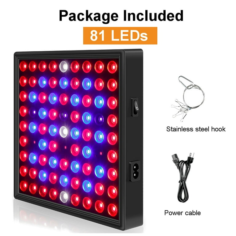LED Grow Lights, 2000/3000W Growth Lights, 81/169LEDs, Full