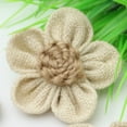 thumbnail image 5 of LABSERRON 12Pcs Khaki Colored Simulated Rose Model For Diy Craft And Home Decor, 5 of 8