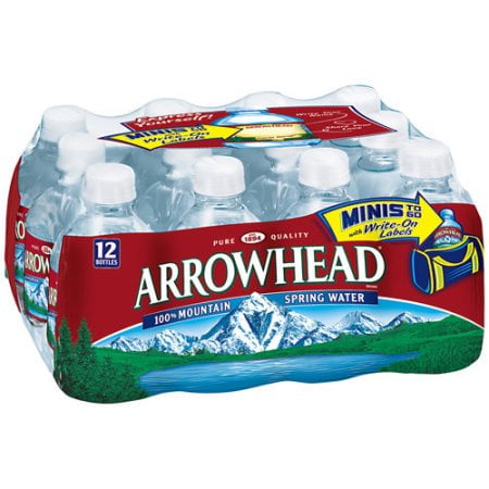 Arrowhead Mountain Spring Water, 8 Fl Oz, 12 Ct