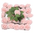 thumbnail image 1 of Fake Roses Flowers,25pcs Artificial Roses Light Handmade Rose Bulk Light Pink Fake Roses Cutting-Edge Features, 1 of 12