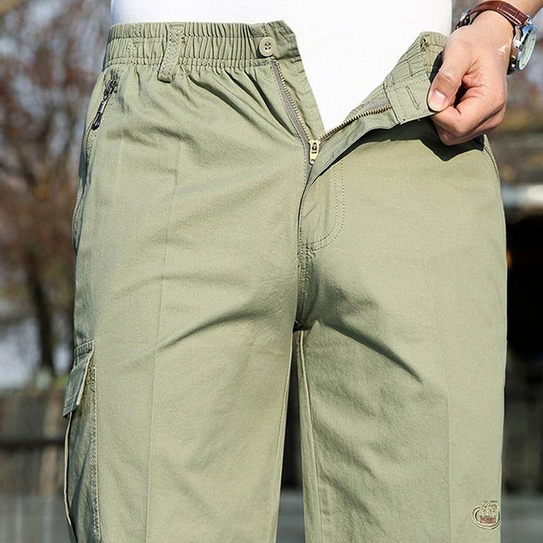 KIJBLAE Men's Short Pants Elastic Waist Comfy Lounge Casual KIJBLAE Men's Short Pants Elastic Waist Comfy Lounge Casual