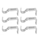 thumbnail image 3 of Soporte ajustable para barra de cortina, 6 soportes para barra de cortina, soporte para barra de cortina de hierro, solución innovadora, 3 of 8