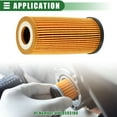 thumbnail image 3 of 1 Juego de Filtro de Aceite de Motor Filtro de Combustible para BMW X1 2000-2022 Plástico con Junta No.11428593186, 3 of 7