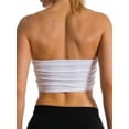 thumbnail image 6 of 3-Pack Women's Seamless Strapless Bandeau Wire Free Tube Top Bra (Non-Padded) (One S/M/L), 6 of 7
