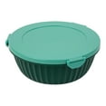 thumbnail image 4 of Yumbox Salad Bowl with Leakproof Lid (Kale Green) Removable 3-Part Divider & Dip Cup, Lunch Salad Bowl and Food Storage, 4 of 6