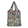 thumbnail image 3 of Eoperou Stylish Foldable Reusable Eco-friendly Waterproof Shopping Tote Grocery Bag, 3 of 8