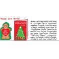 thumbnail image 5 of SHAPES ETC. Large Notepad - Gingerbread Man, 5 of 5
