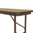thumbnail image 4 of Correll CF1848PX-16 0.75 in. High Pressure Top Folding Table, 18 x 48 in. - Fusion Maple, 4 of 4