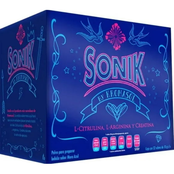 Sobres Bebida Mora Azul Energía Pura KROMASOL