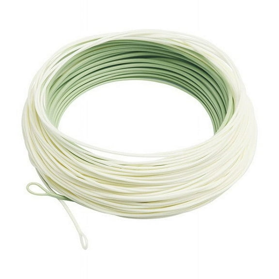 Fly Fishing Sea Main Line Outbound Short Fly Saltwater Fishing Line 100ft WF6F-WF10F Green/Cream